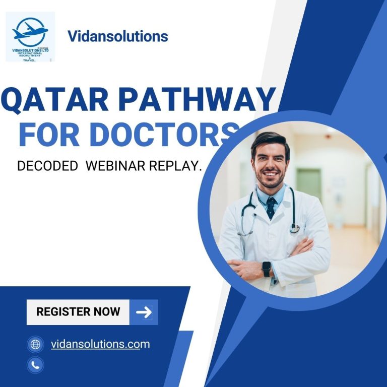 QATAR PATHWAY FOR DOCTORS – DECODED  WEBINAR REPLAY.